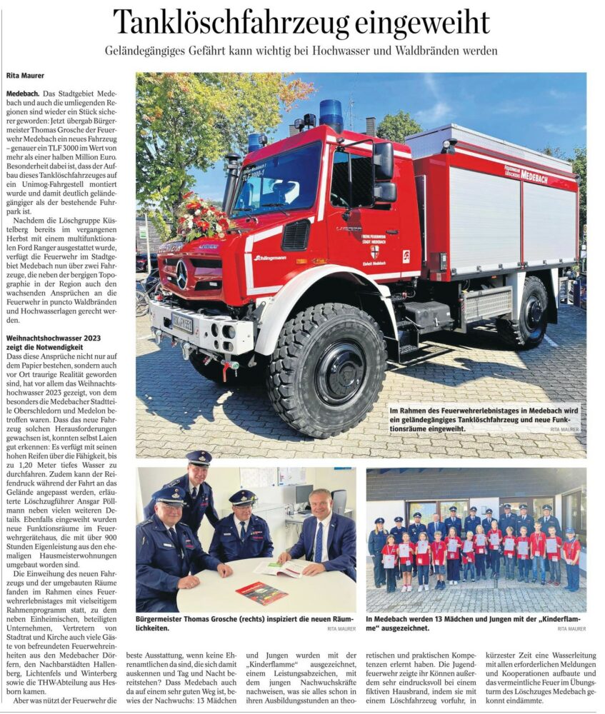 Feuerwehr Erlebnistag